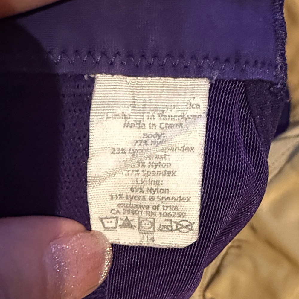 lululemon Deep Purple Sports Bra - Picture 7 of 8